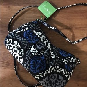 Vera Bradley Frannie Crossbody: Canterberry Cobalt